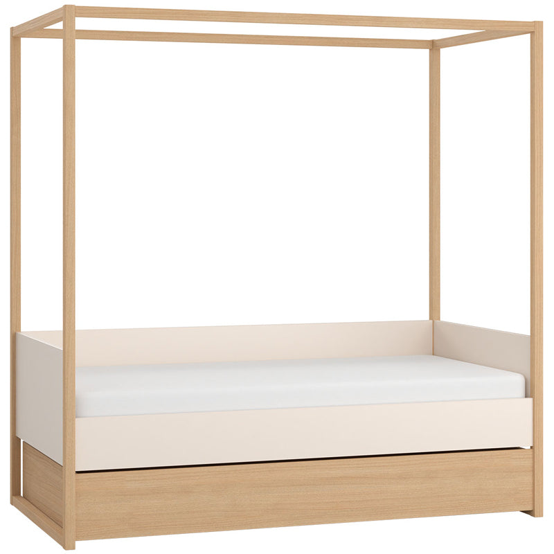 Canopy bed online frame twin