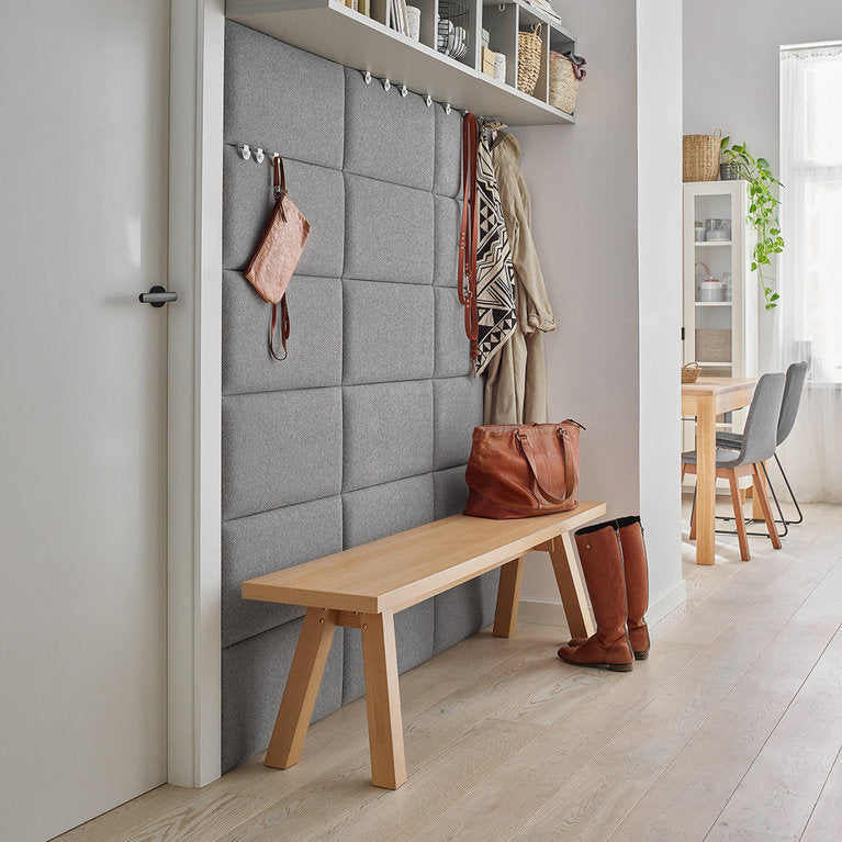 Vox Vilo Upholstered Wall Panel 30cm x 30cm - Grey