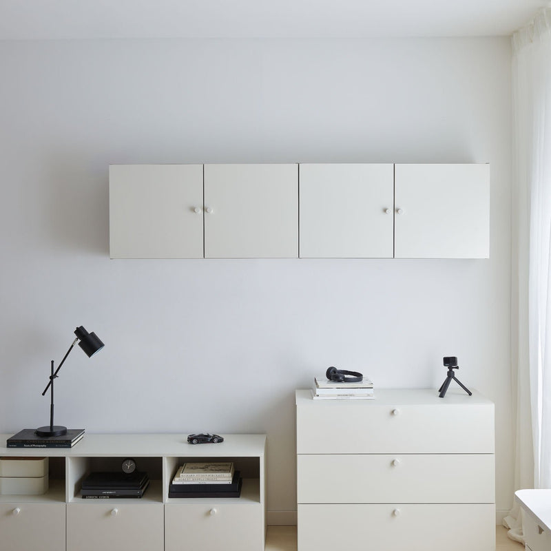 WIDE WALL SHELF WITH FRONT ARRANGEMENT 1 RELI LIGHT OAK