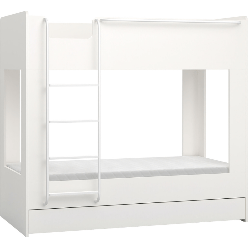 Bunk bed, foldaway left reli