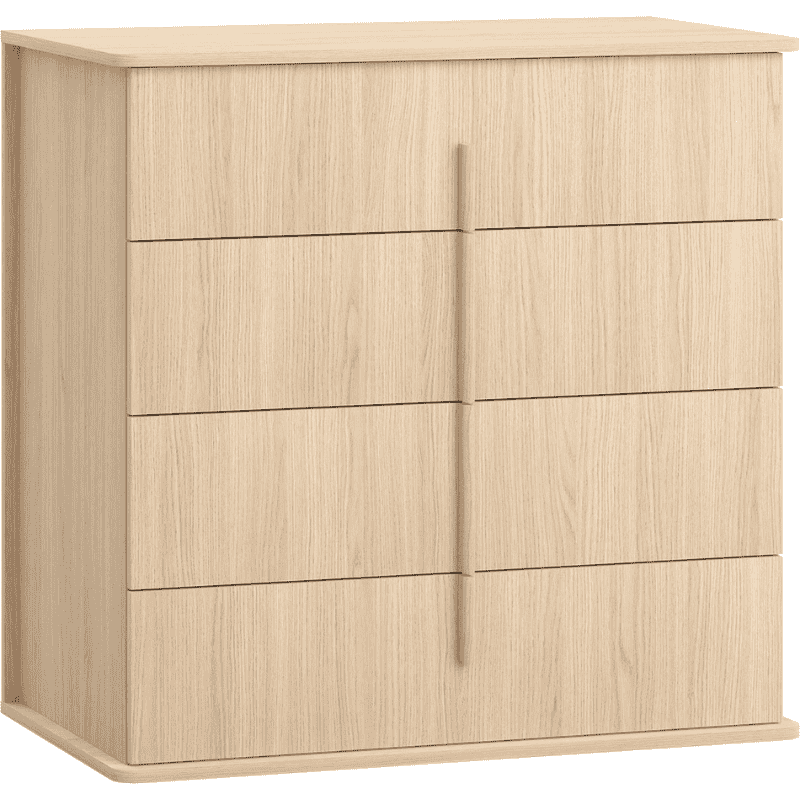 Chest of drawers in oak color