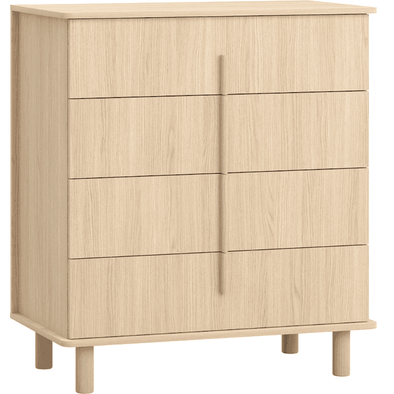 Chest of drawers in oak color