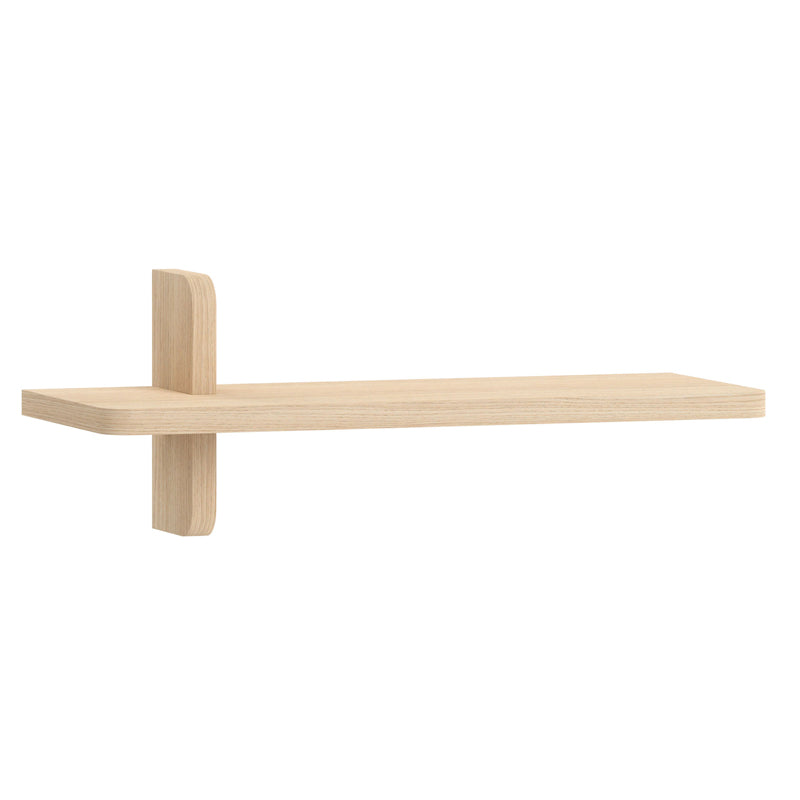 Wall shelf narrow - Oak Light Color