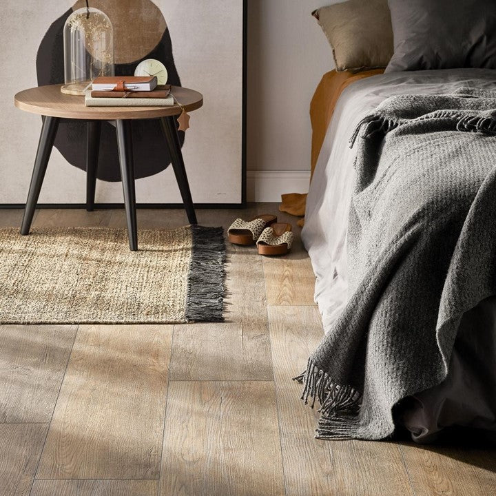 Rigio SPC flooring - Leta oak color with underlay (2.24sq meter per pack)