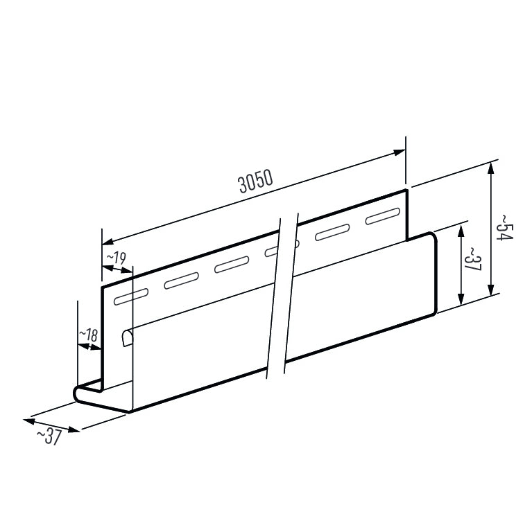 SVP 12.5 Outer Corner Mini 3.05 meters