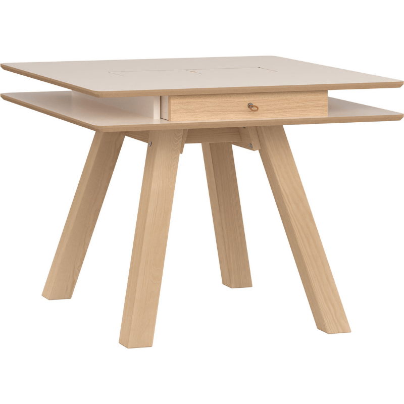 Table 100x100 4 you fresh sand beige/oak