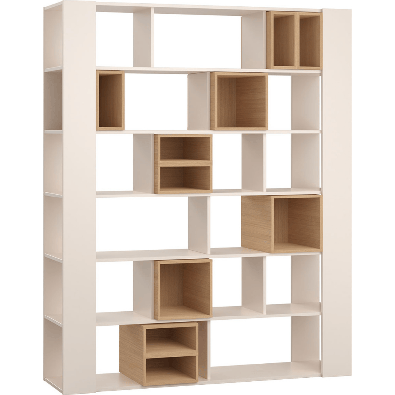 Two-sided bookcase 4 you fresh sand beige