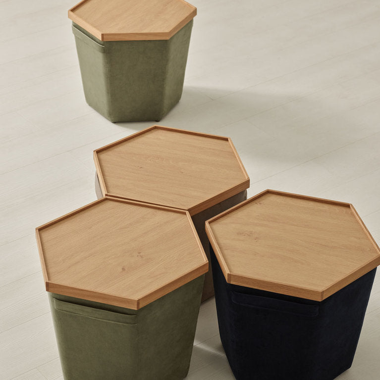 Doppio pouf - green