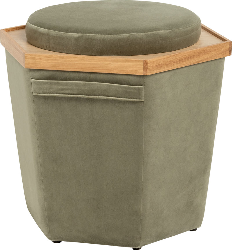 Doppio pouf - green