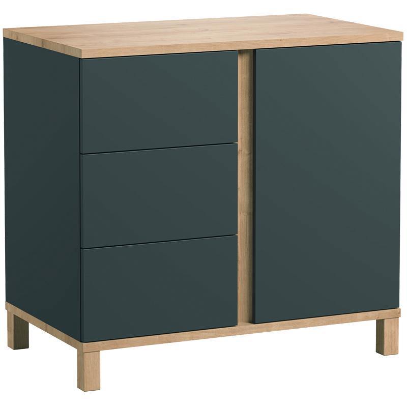 Dresser with changer- graphite - Voxfurniture.ae